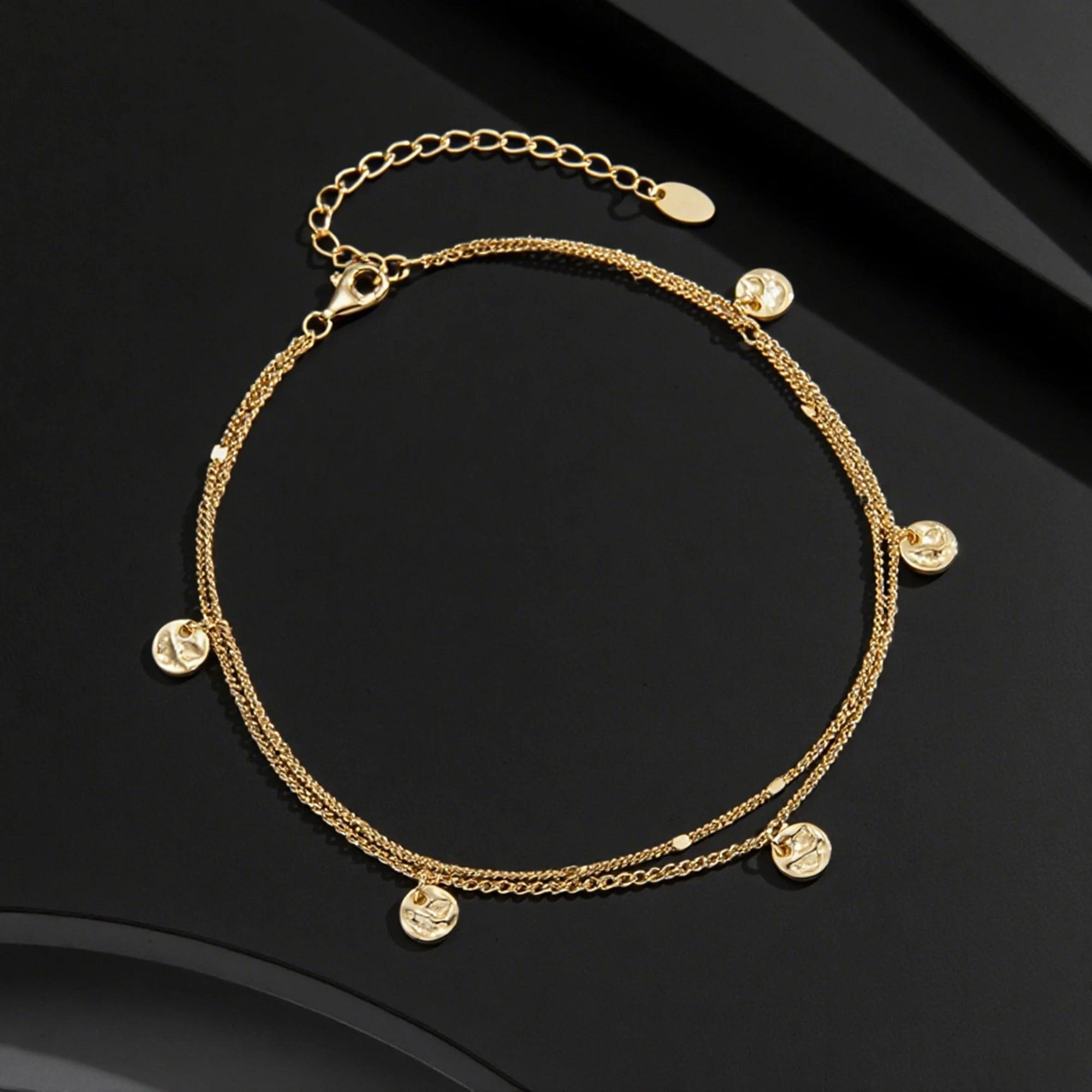 Glimora 925 Sterling Silver Anklet