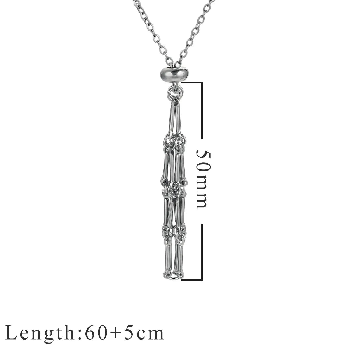 Stainless Steel Retro Minimalist - Mesh Pocket Necklace Pendant Gold-plated Waterproof