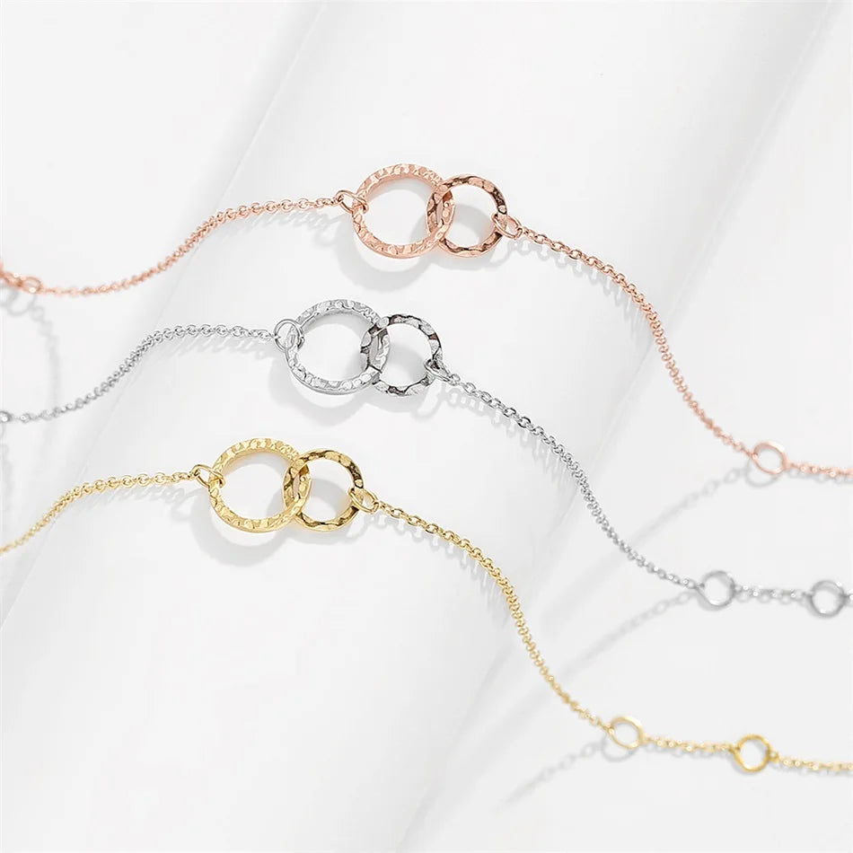 316 Stainless Steel Circles Bracelet Jewellery