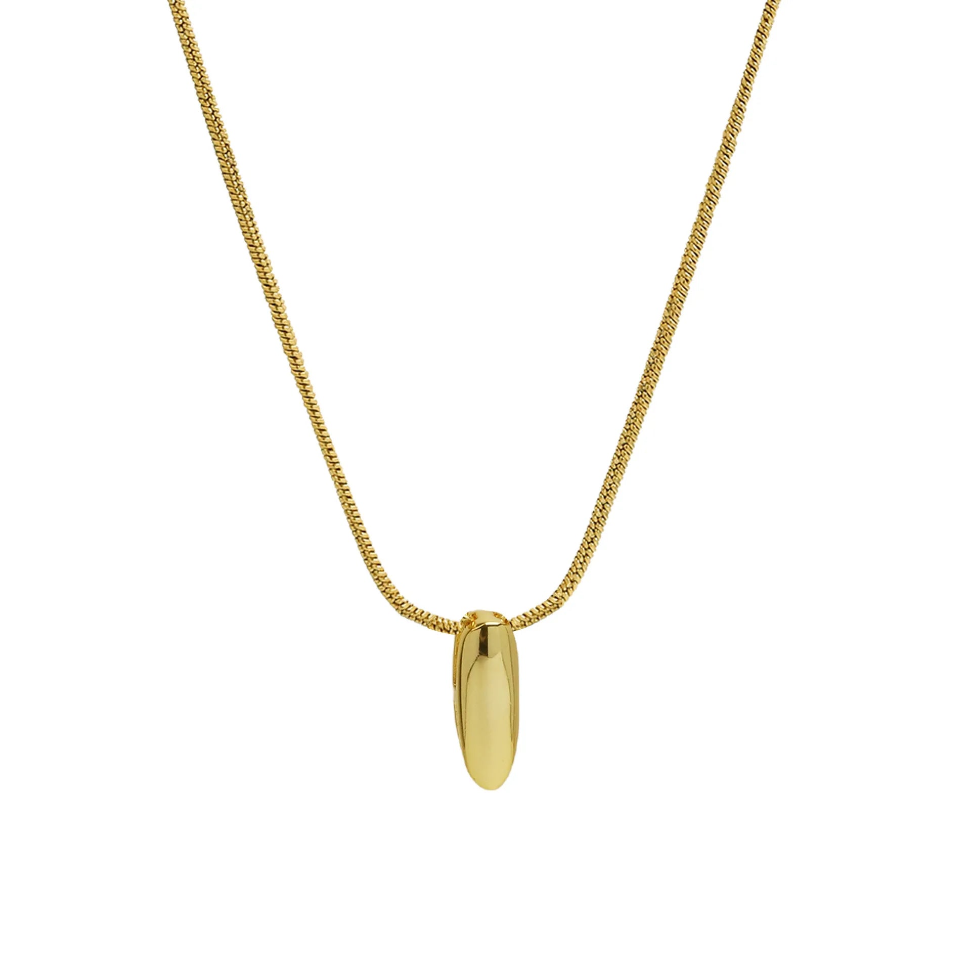 Gold Plated Balloon 26 Alphabet Letter Pendant Necklace