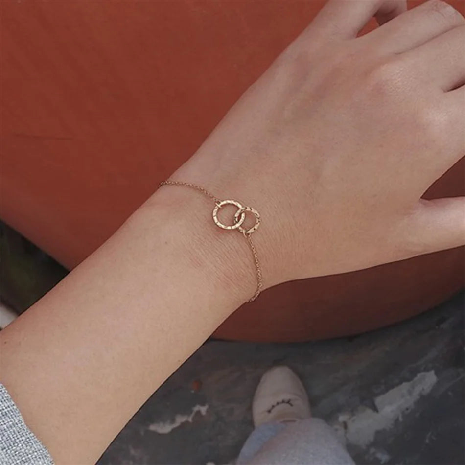 316 Stainless Steel Circles Bracelet Jewellery