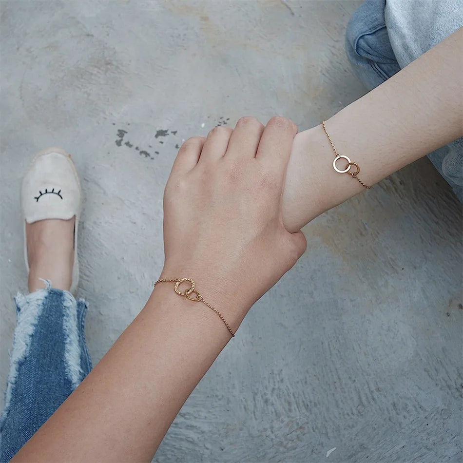 316 Stainless Steel Circles Bracelet Jewellery