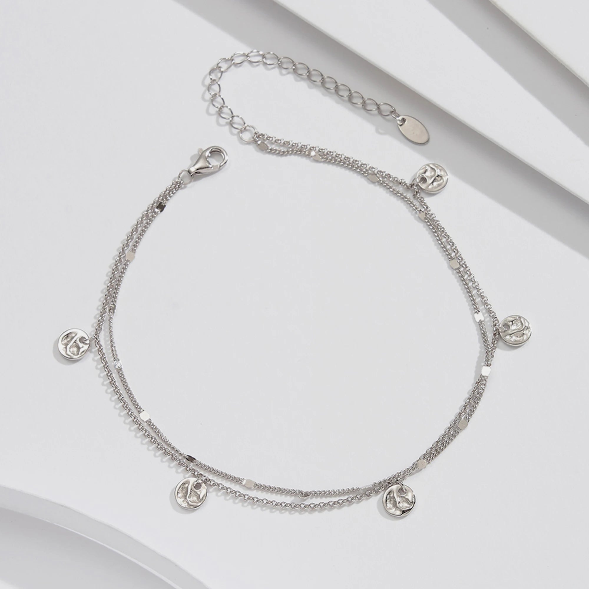 Glimora 925 Sterling Silver Anklet