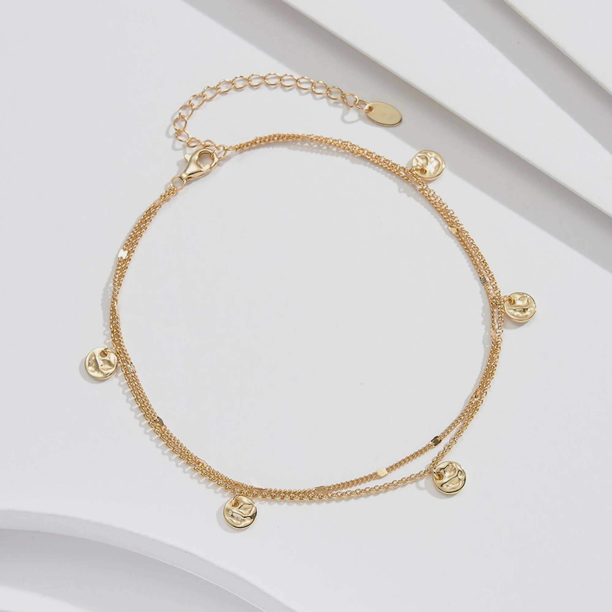 Glimora 925 Sterling Silver Anklet