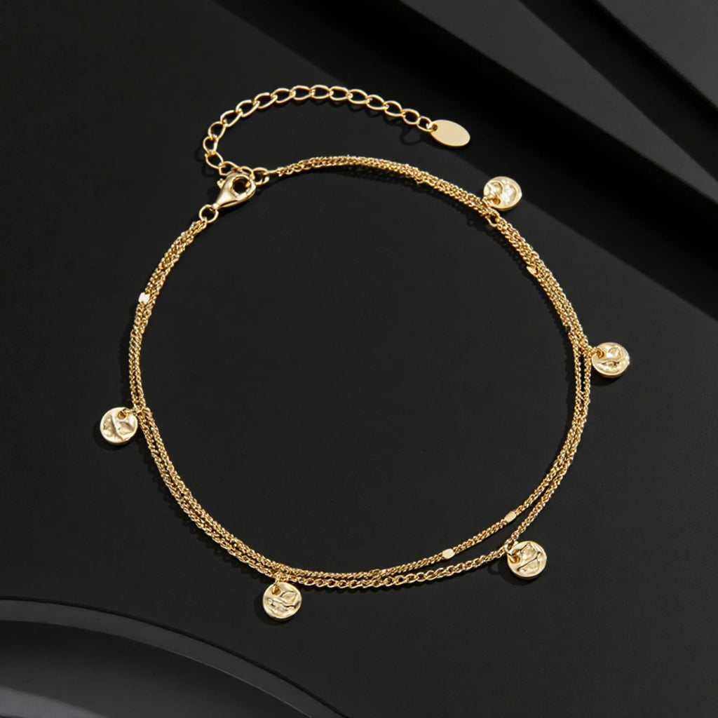 Glimora 925 Sterling Silver Anklet