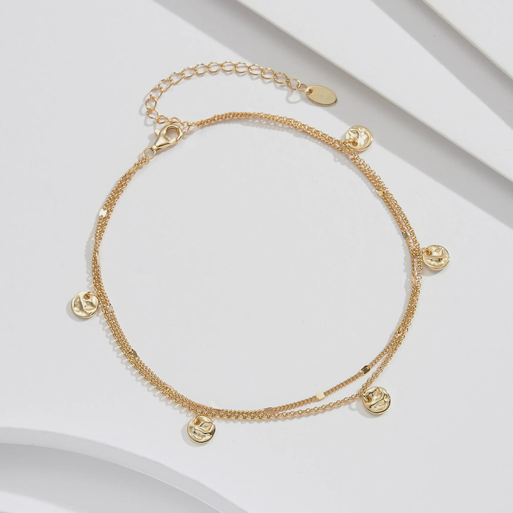 Glimora 925 Sterling Silver Anklet